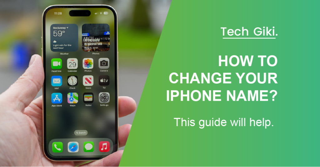 How To Change Your iPhone Name in Few Seconds