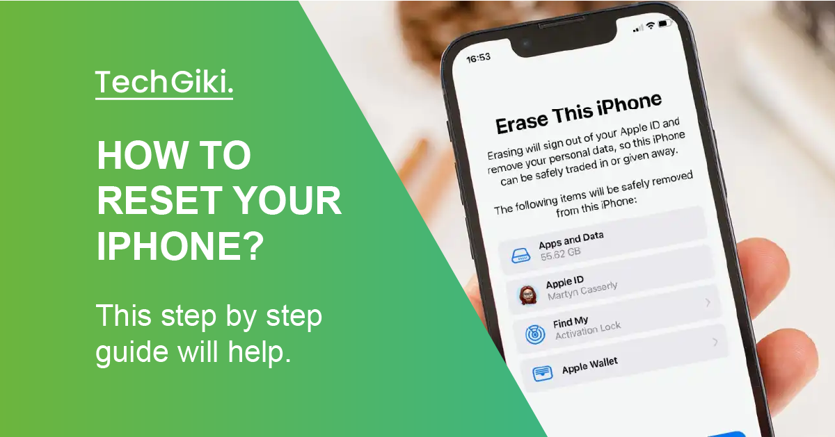 How To Reset Your iPhone (Easy Steps Guide)